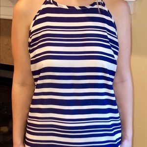 Sleeves striped dress